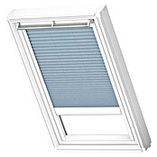 Velux Dachfensterplissee Elektro FML F08 1286SWL (Farbe: Denim - 1286SWL, Farbe Schiene: Weiß, Elektrisch) | BAUHAUS