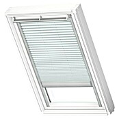 Velux Dachfensterplissee Elektro FML FK04 1285S (Farbe: Himmelblau - 1285S, Farbe Schiene: Aluminium, Elektrisch) | BAUHAUS