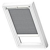 Velux Dachfensterplissee Elektro FML FK04 1282SWL (Farbe: Grau - 1282SWL, Farbe Schiene: Weiß, Elektrisch) | BAUHAUS