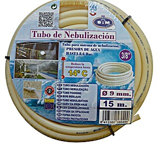 Tubo nebulización (Diámetro: 9 mm, Plástico)