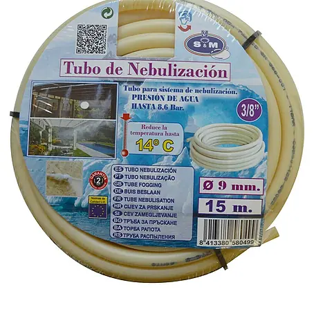 Tubo PE nebulización
