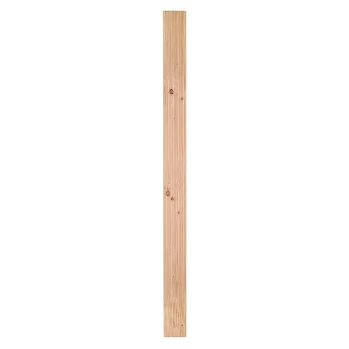 Tarima para terraza Douglasie - Abeto de Douglas, 300 x 14,5 x 2,8 cm, Amarillo rojizo - Tabla de madera con vetas naturales. Esta tabla nudosa es ideal para proyectos de bricolaje rústicos y añade calidez y carácter a cualquier espacio.