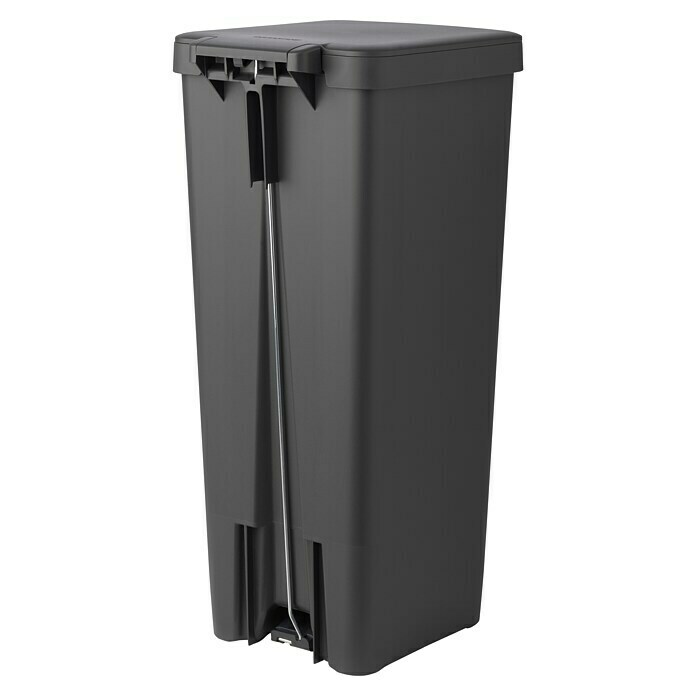 Brabantia Treteimer Step Up40 l, Dunkelgrau Back View