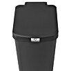 Brabantia Cubo con pedal StepUp (40 l, Plástico, Gris oscuro) | BAUHAUS