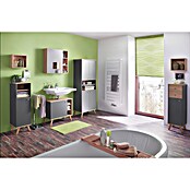 Madera Spiegelschrank (16,5 x 65 x 65 cm, Ohne Beleuchtung, Eiche Hell)