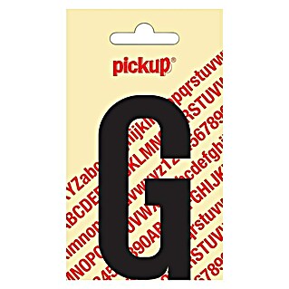 Pickup Sticker (Motief: G, Zwart, Hoogte: 90 mm)