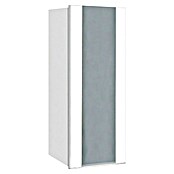 Armario colgante con cristal Franc (21 x 35 x 80 cm, Blanco)