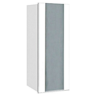 Artysan Armario colgante con cristal Franc (21 x 35 x 80 cm, Blanco)