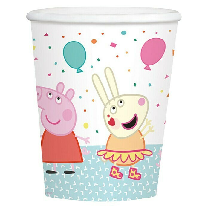 Pappbecher (8 Stk., Peppa Pig, 250 ml) | BAUHAUS