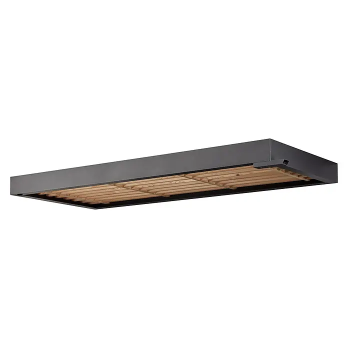 Gutta Rechteckvordach BS Timber-Line - 200 x 90 x 12,5 cm - Ein modernes Bettgestell mit Lattenrost. Die stabile Konstruktion sorgt für erholsamen Schlaf und fügt sich nahtlos in jedes Schlafzimmer ein.