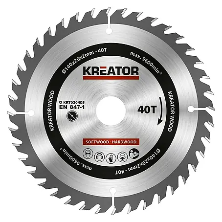 Kreator  Disco de sierra KRT020405