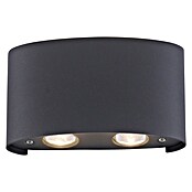 Paul Neuhaus LED-Wandstrahler Carlo (4,5 W, L x B x H: 13 x 3,7 x 8 cm, Anthrazit, Warmweiß, 4 Stk.) | BAUHAUS