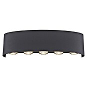 Paul Neuhaus LED-Wandstrahler Carlo (10 W, L x B x H: 27 x 4,7 x 8 cm, Anthrazit, Warmweiß, 10 Stk.) | BAUHAUS