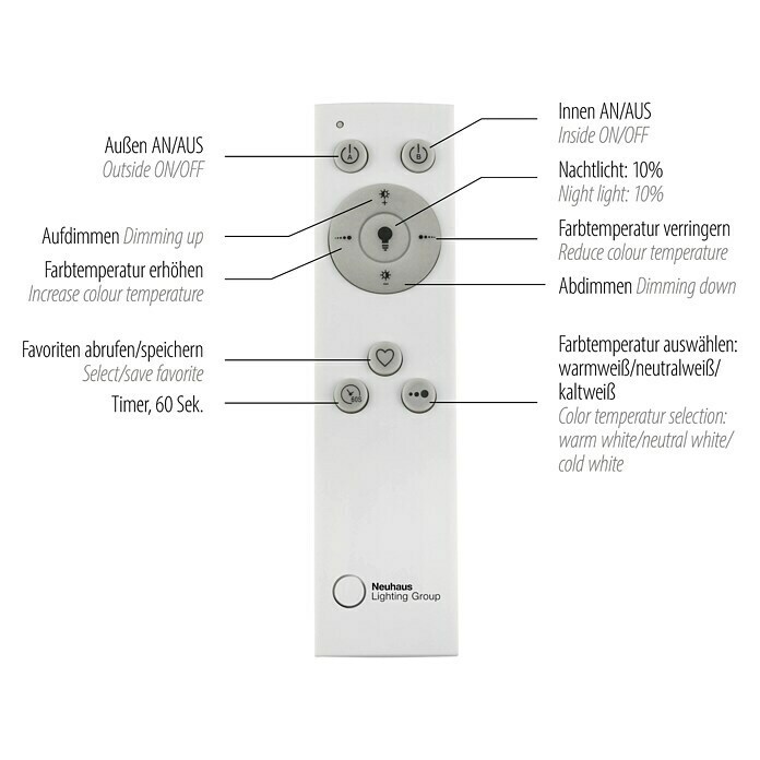 LeuchtenDirekt LED-Deckenleuchte Asmin50 W, L x B x H: 99,2 x 69,4 x 5 cm, Schwarz Sketch