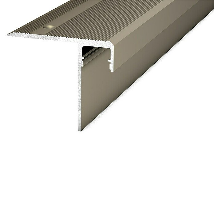 Profilo paragradino delle scale per strisce LED acciaio inox