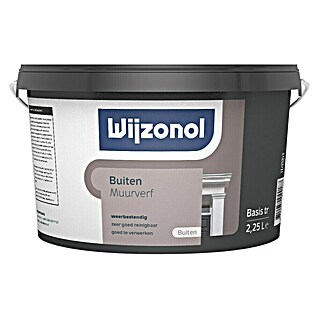 Wijzonol Muurverf voor buiten (Mengkleur basis, 2,5 l, Extra mat)