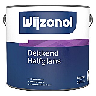 Wijzonol Lakverf Dekkend Halfglans (2,5 l, Mengkleur basis, Zijdeglans)