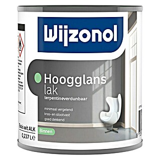 Wijzonol Lakverf Terpentineverdunbaar (250 ml, Hoogglans)