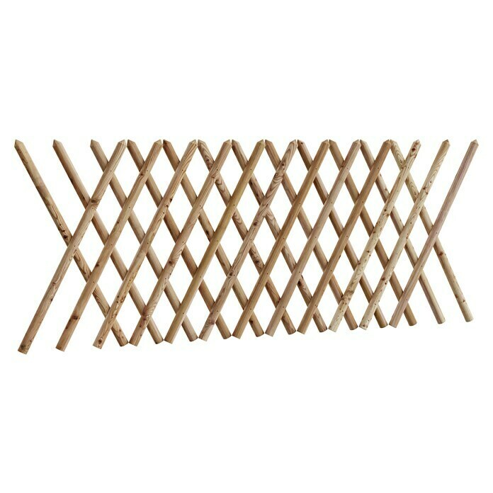 T & J Jägerzaun (250 x 100 cm, Holz) | BAUHAUS