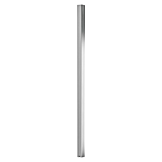 T & J Zaunpfosten-Set Ecosteck (6,8 x 6,8 x 180 cm, Silber, Aluminium)