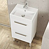 Conjunto de mueble de baño Lidia (45 cm, 3 piezas, Blanco)