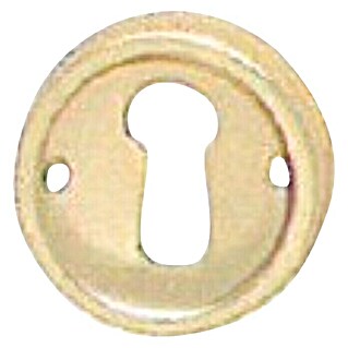 Stabilit Escudo para cerraduras Brillo (Dorado, Ø x Al: 27 x 2 mm)