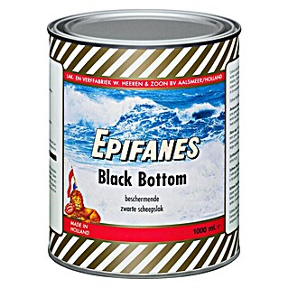 Epifanes Bootlak Black Bottom (Zwart, 1 l)