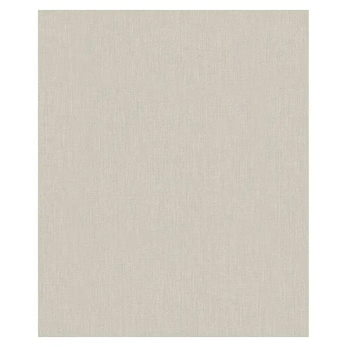 Marburg Botanica Vliestapete Struktur - Beige, Uni, 10,05 x 0,53 m - Nahaufnahme einer Textur aus cremefarbenem Leinenstoff, ideal für Hintergründe und Designprojekte, die eine natürliche Note benötigen.