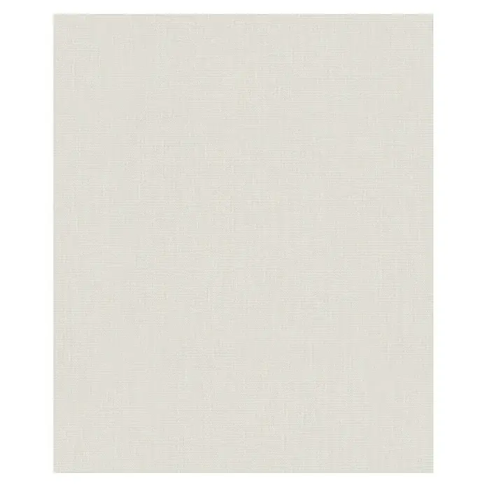 Marburg Botanica Vliestapete Struktur - Hellbeige, Uni, 10,05 x 0,53 m - Nahaufnahme eines cremefarbenen Stoffes mit subtiler Textur, ideal für Polsterarbeiten oder textile Projekte.