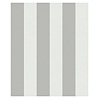 Marburg Kids' Walls Vliestapete (Grau/Weiß, Streifen, 10,05 x 0,53 m)