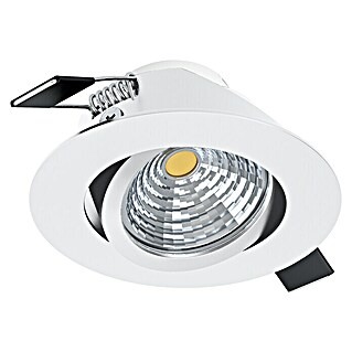 Eglo LED-Einbauspot SALICETO (Warmweiß, Durchmesser: 8,8 cm, 1 Stk., Weiß)