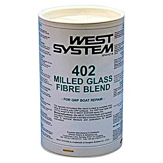 West System Vulstof 402 Milled Glass Fibre Blend (150 g, Wit)