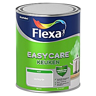 Flexa Easycare Muurverf Keuken (Lichtgrijs, 1 l, Mat)