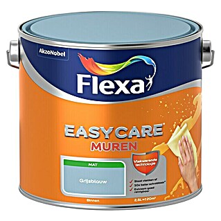 Flexa Easycare Muurverf (Grijsblauw, 2,5 l, Mat)