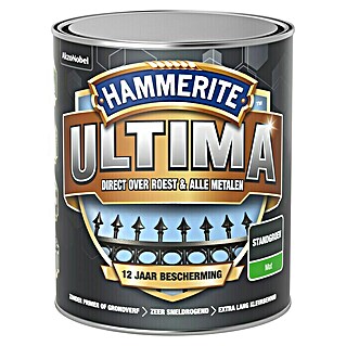 Hammerite Ultima Metaallak (Standgroen, 750 ml, Mat)