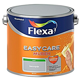 Flexa Easycare Muurverf (Betongrijs, 2,5 l, Mat)