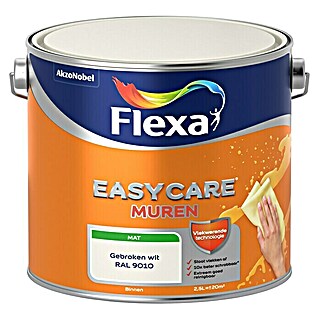 Flexa Easycare Muurverf (Gebroken wit, 2,5 l, Mat)