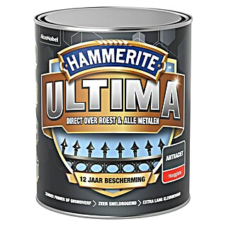 Hammerite Ultima Metaallak (Antraciet, 750 ml, Hoogglans)