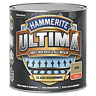 Hammerite Ultima Metaallak Metallic (Goud, 250 ml)