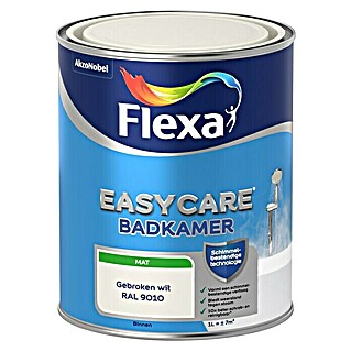 Flexa Easycare Muurverf Badkamer (Gebroken wit, 1 l, Mat)