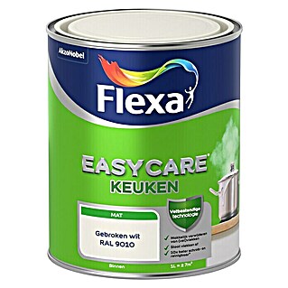 Flexa Easycare Muurverf Keuken (Gebroken wit, 1 l, Mat)
