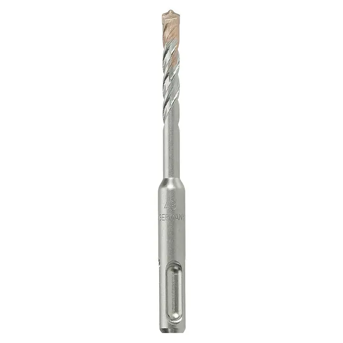 DeWalt Broca para hormigón y mampostería DT9504-QZ - 1 ud., Diámetro de la broca: 5 mm - Primer plano de una broca para mampostería con cabeza en espiral y vástago SDS, ideal para perforar materiales duros.