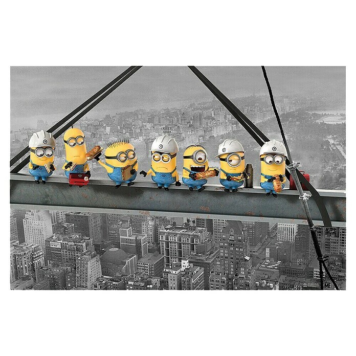 Decoratief paneel (Minion Lunch, b x h: 60 x 90 cm) | BAUHAUS