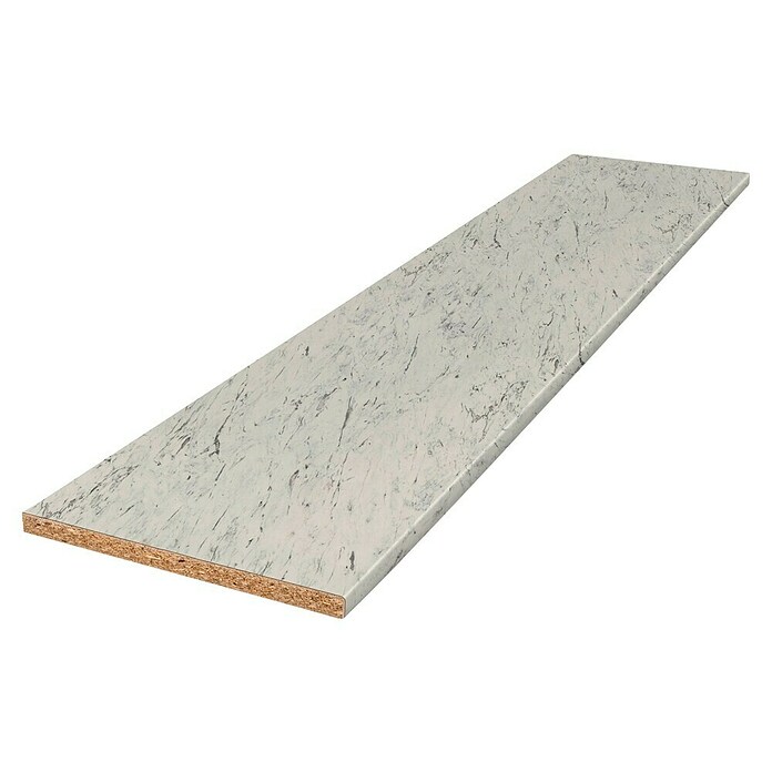 Delovna plošča  (280 x 60 x 3,8 cm, Marmor Carrara) | 5374 - Arbeitsplatten 38mm Aktion ohne Zuschnitt | GDDF - Arbeitsplatten | GDD - Zuschnitt/KST/Umleimer | GD - Zuschnitt | G - Holz/Bauelem | BAUHAUS