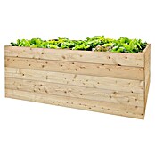 Hochbeet Lärche 32 mm (200 x 100 x 72,5 cm, Holz, Natur) | BAUHAUS