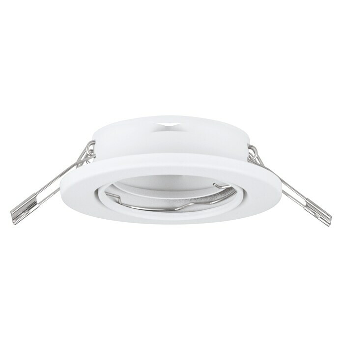 Eglo LED-Einbauleuchte SALICETO (Warmweiß, Durchmesser: 8,8 cm, Schwarz, 3  Stk.) | BAUHAUS | Tischlampen