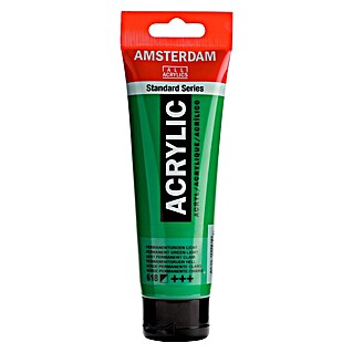 Talens Amsterdam Pintura acrílica Standard (Verde permanente claro, 120 ml, Tubo)