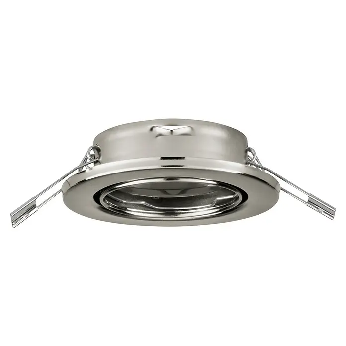 Eglo LED-Einbauleuchte Agulo - Durchmesser: 86 mm, Nickel-matt - Einbaustrahler aus Metall, ideal für moderne Beleuchtungslösungen. Das Design sorgt für eine optimale Lichtverteilung im Raum.