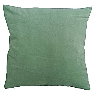Kissen Velvet (Silt Green, 45 x 45 cm, 100 % Baumwolle)