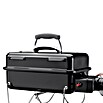 Weber Go-Anywhere Holzkohlegrill (Schwarz, Hauptgrillfläche: 42 x 26 cm)